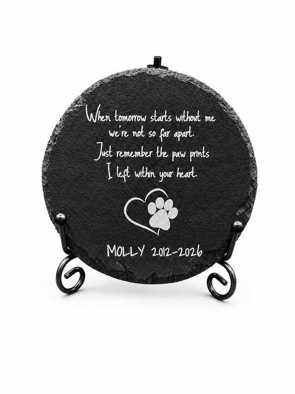 Slate Pet Memorial - When Tomorrow Starts