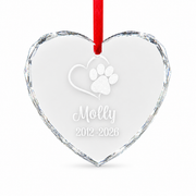 Crystal Ornament (Heart)
