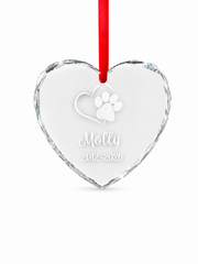 Crystal Ornament (Heart)