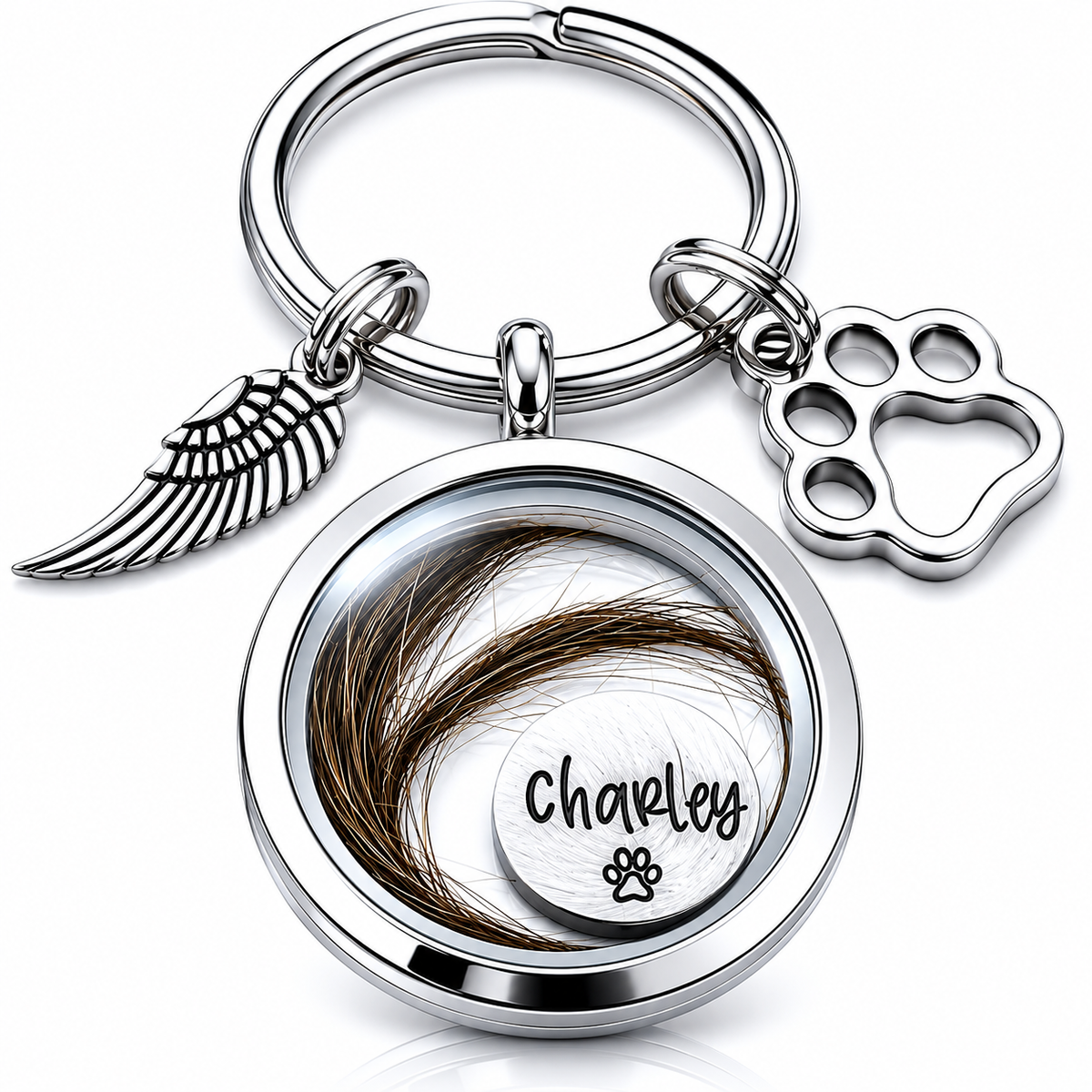 Personalized Memorial Keychain